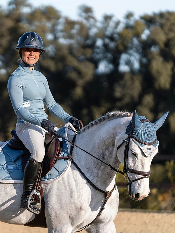 Bonnet Stone Blue - Equestrian Stockholm