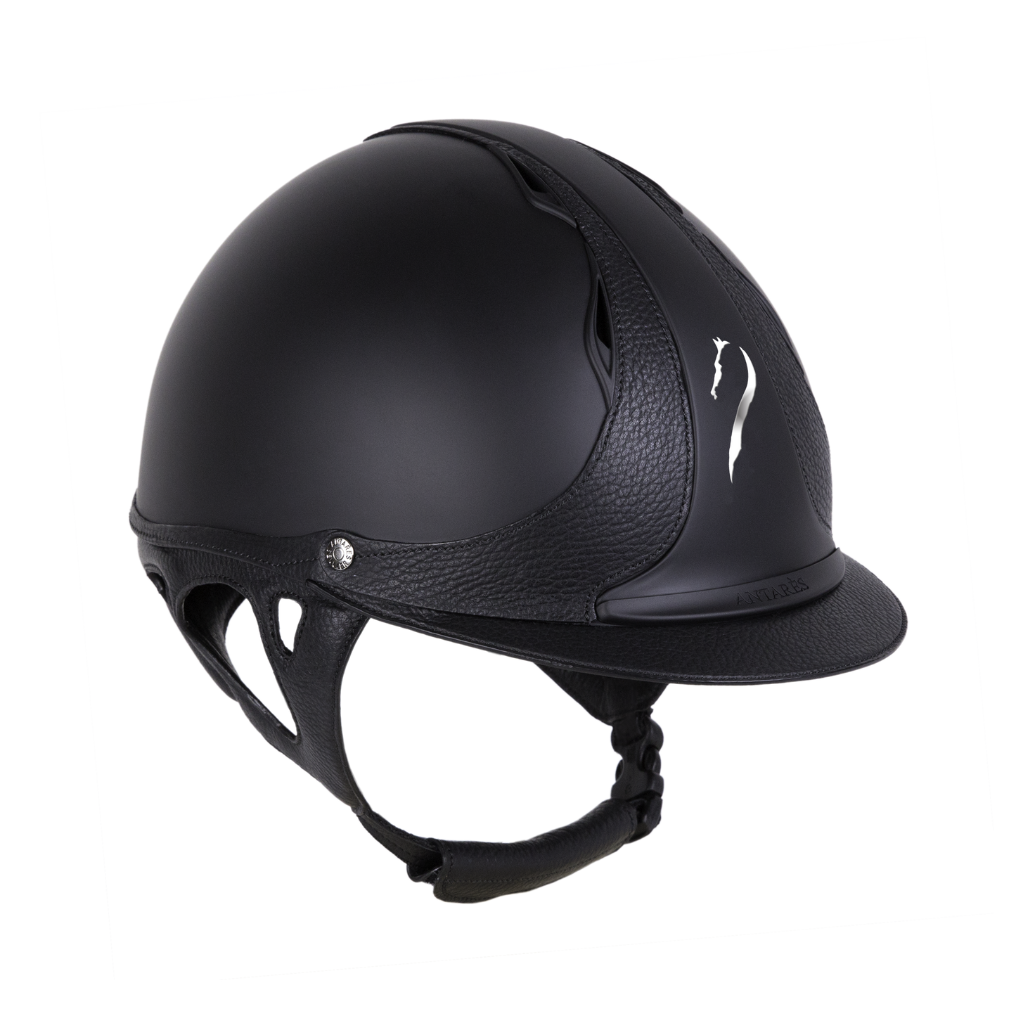 Casque Référence visière standard noir/noir - Antarès