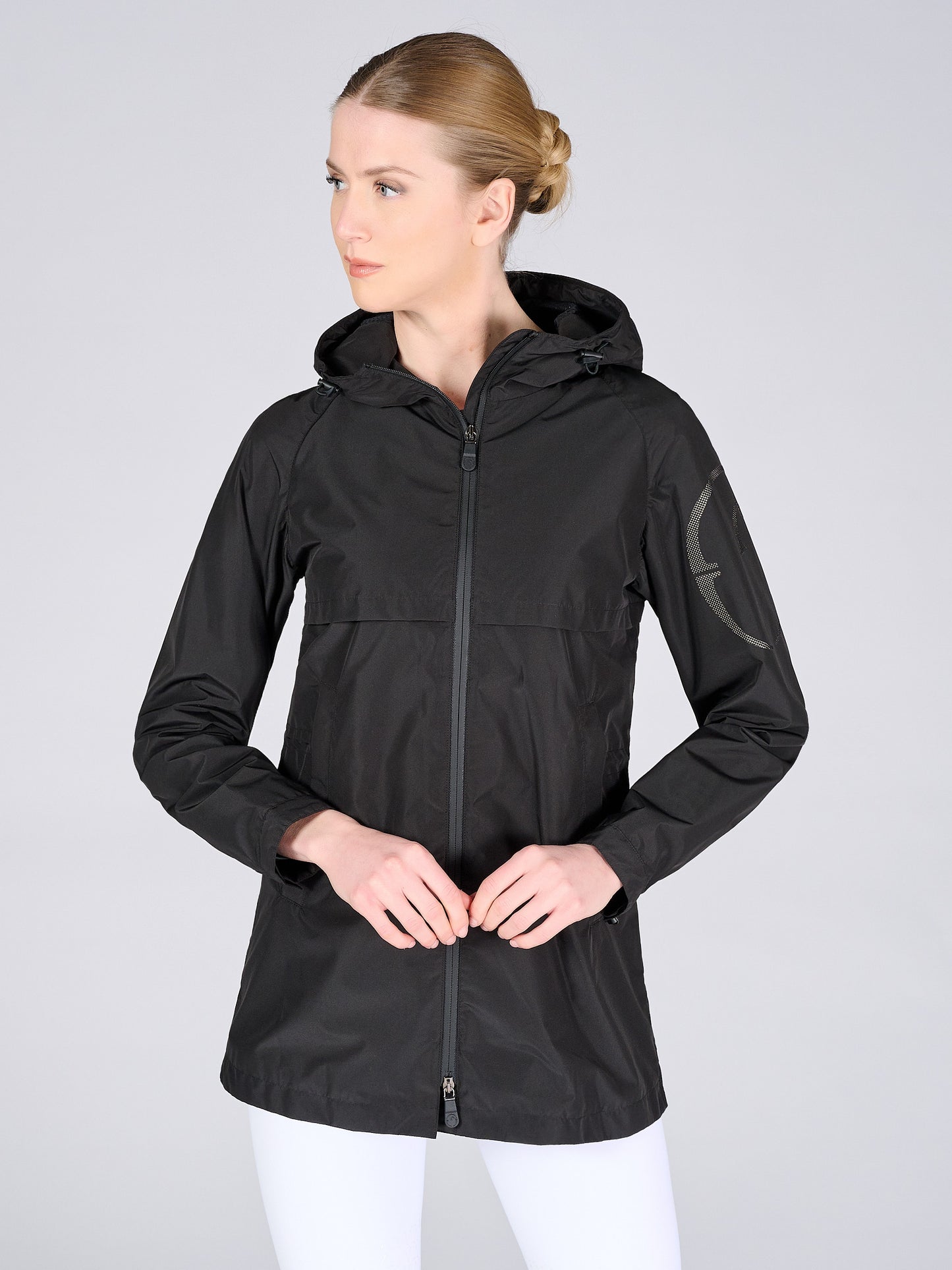 Veste longue imperméable Nîmes noire - Vestrum