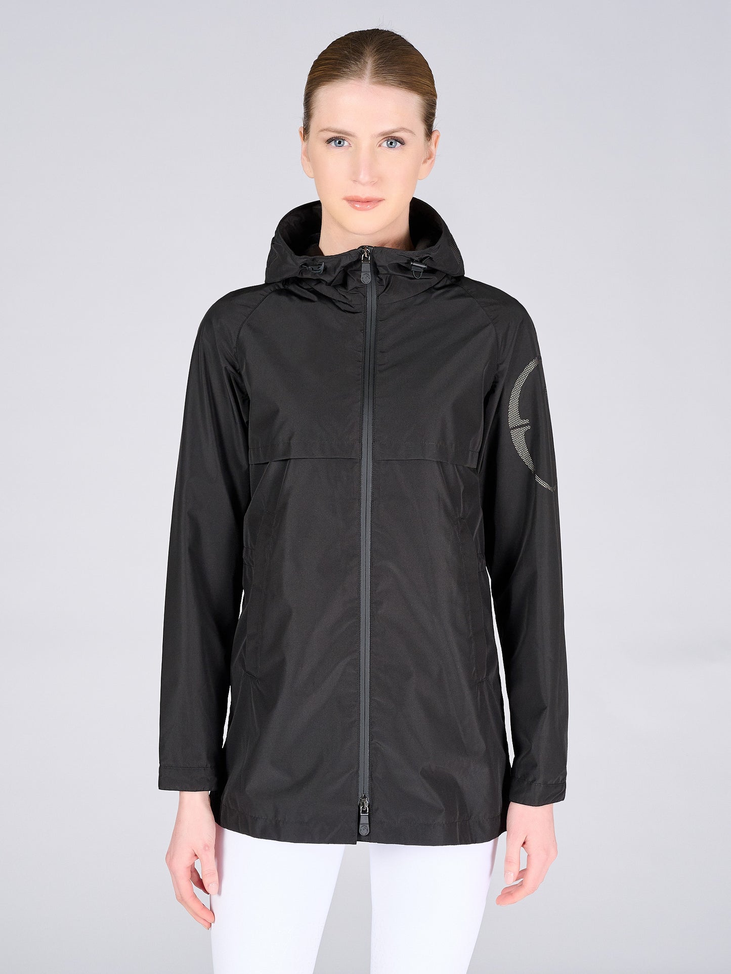 Veste longue imperméable Nîmes noire - Vestrum
