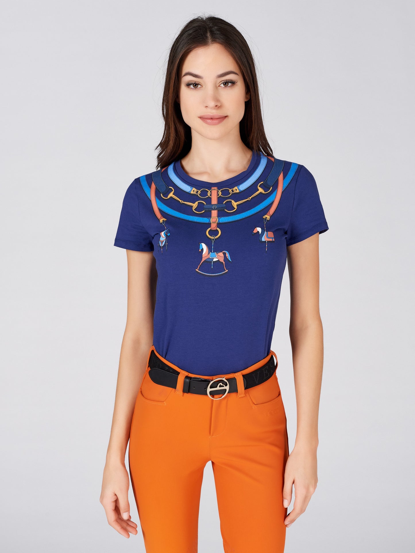 T-Shirt Medina bleu Seconde Vie - Vestrum