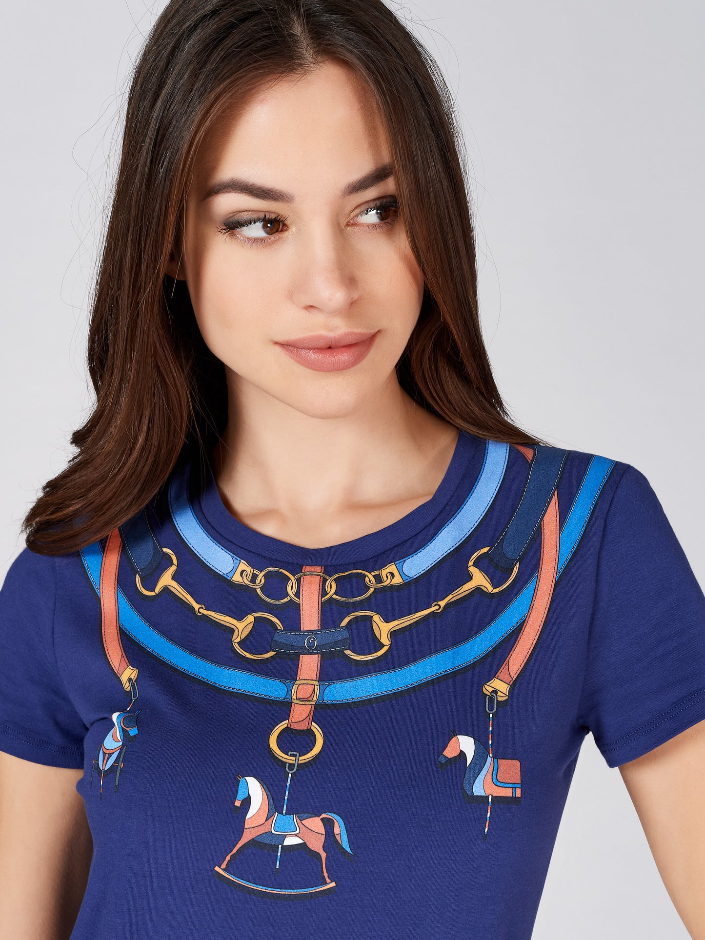 T-Shirt Medina bleu Seconde Vie - Vestrum