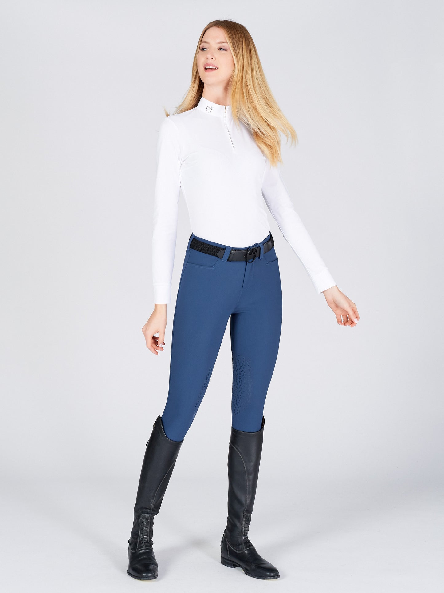 Pantalon d'équitation Syracuse bleu air force - Vestrum