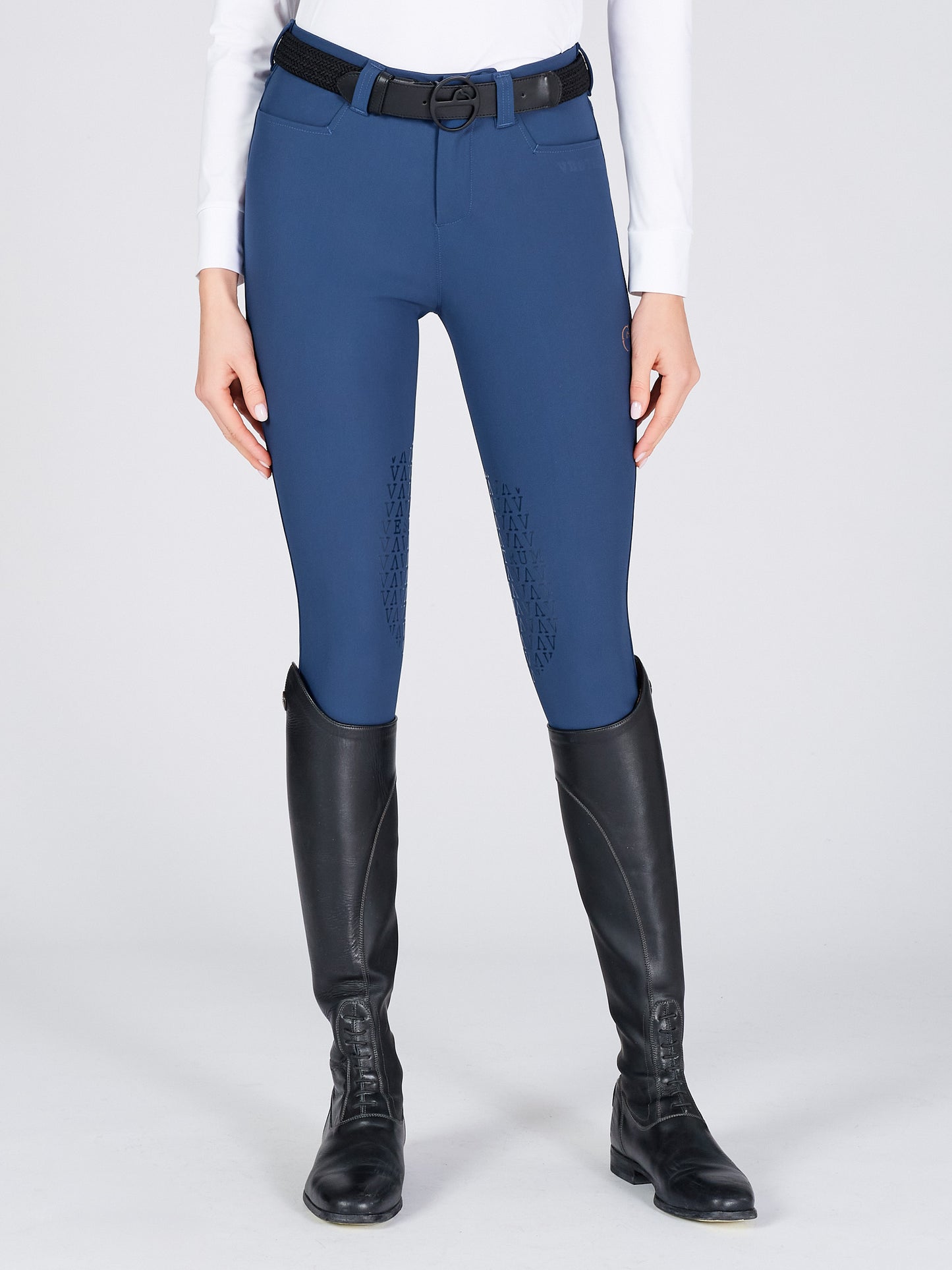 Pantalon d'équitation Syracuse bleu air force - Vestrum