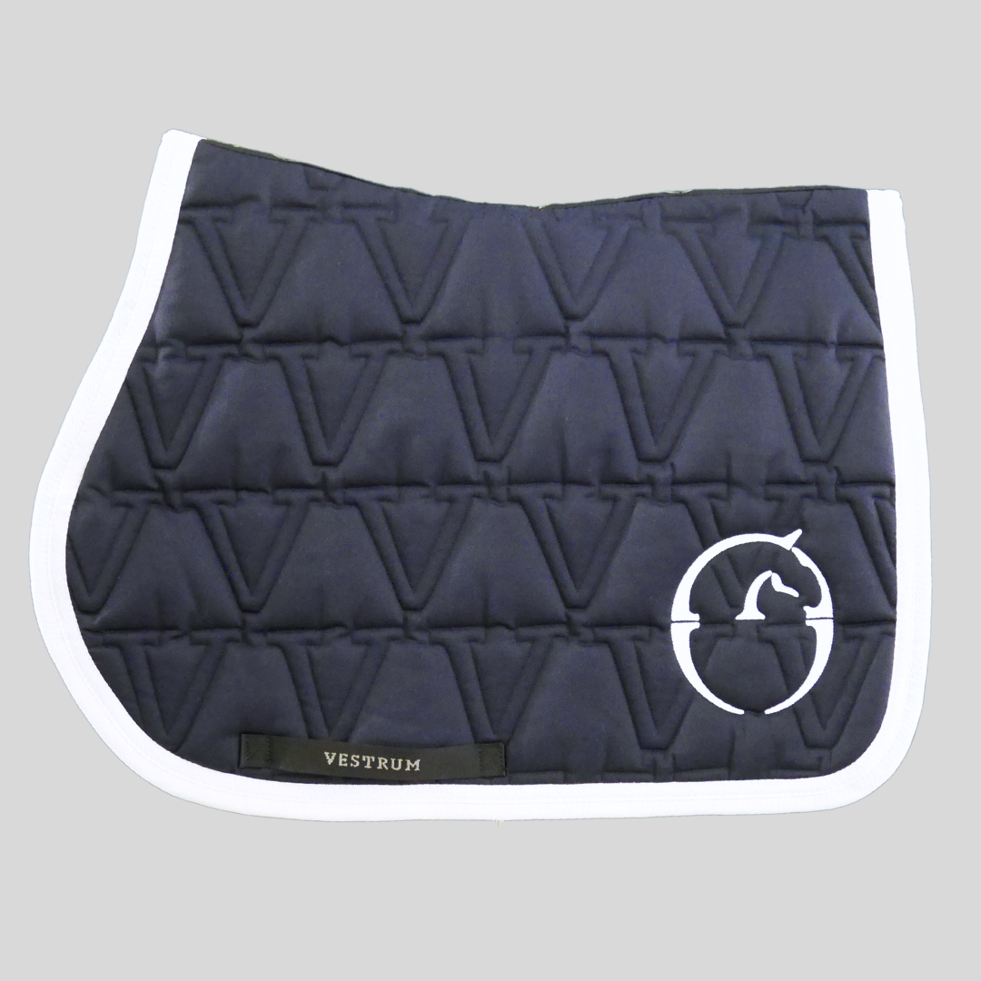Tapis de selle Calgary bleu marine - Vestrum
