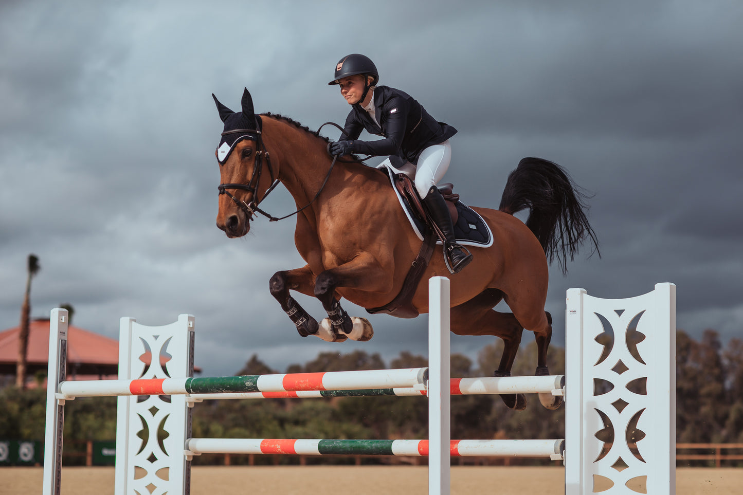 Pantalon d'équitation Elite blanc mid grip - Equestrian Stockholm