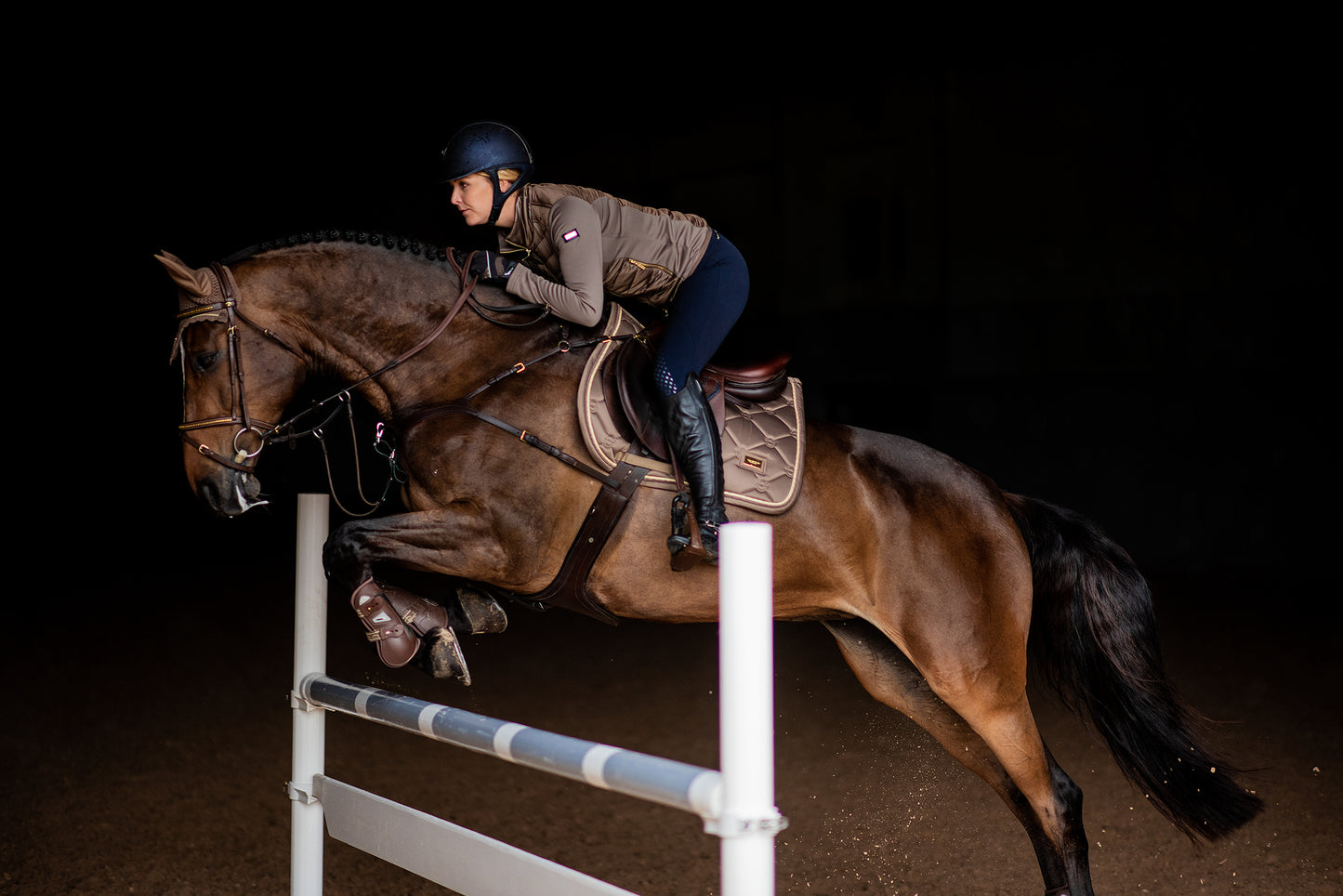 Tapis de selle Champagne - Equestrian Stockholm