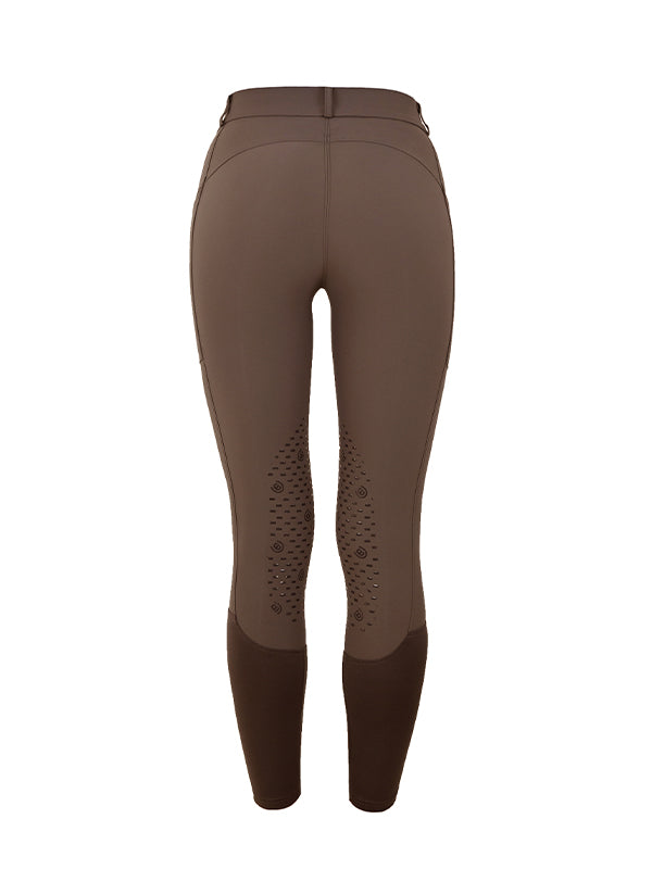 Pantalon d'équitation Elite mid brown mid grip - Equestrian Stockholm