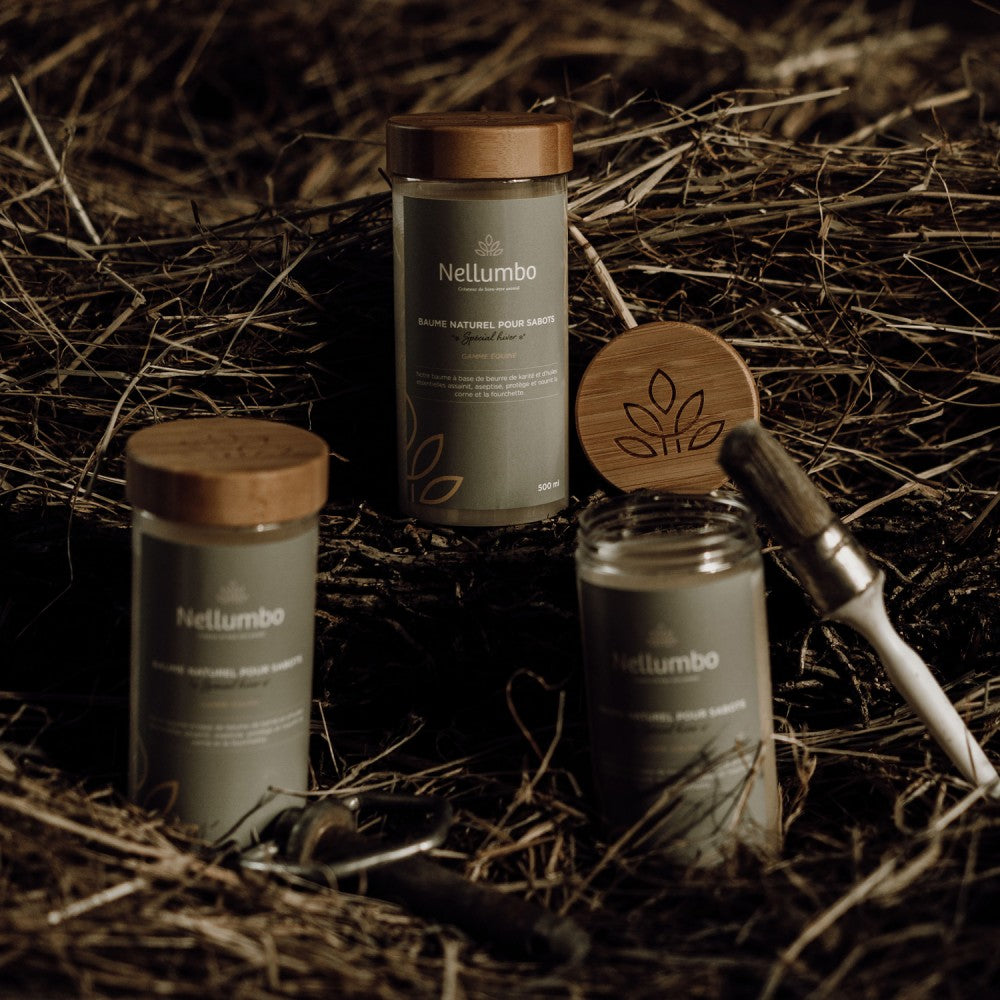 Baume naturel pour sabots "spécial hiver" - Nellumbo