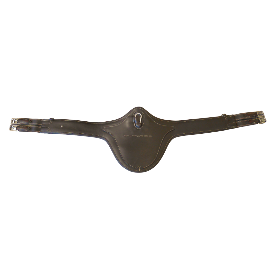 Sangle bavette ROMEO cuir marron Fouganza - Occasion