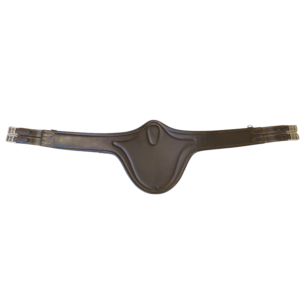 Sangle bavette ROMEO cuir marron Fouganza - Occasion