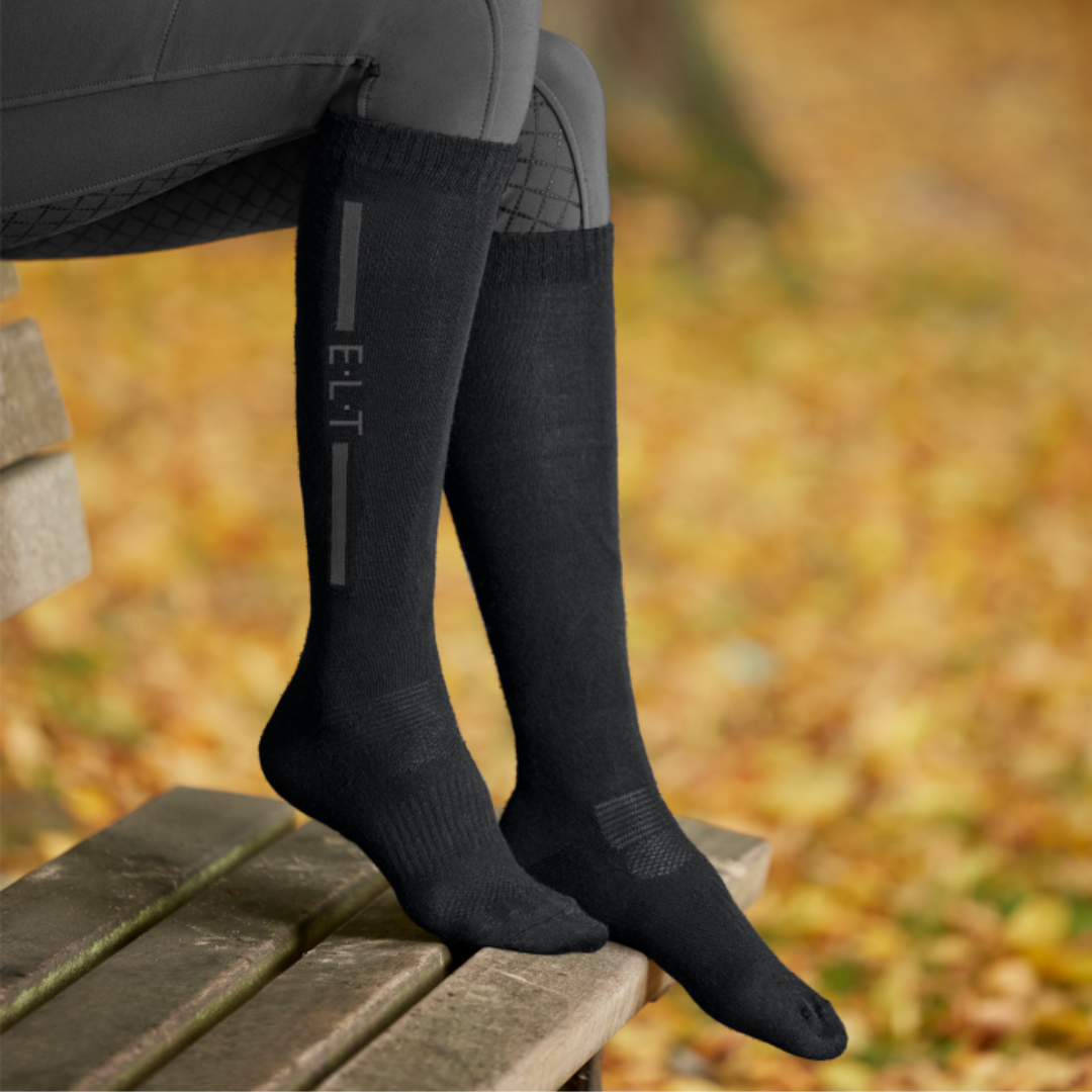 Chaussettes équitation en laine mérinos - ELT