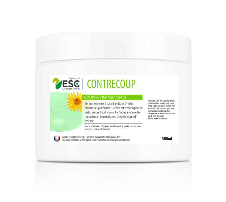 Contrecoup pommade coups et contusion - ESC Laboratoire