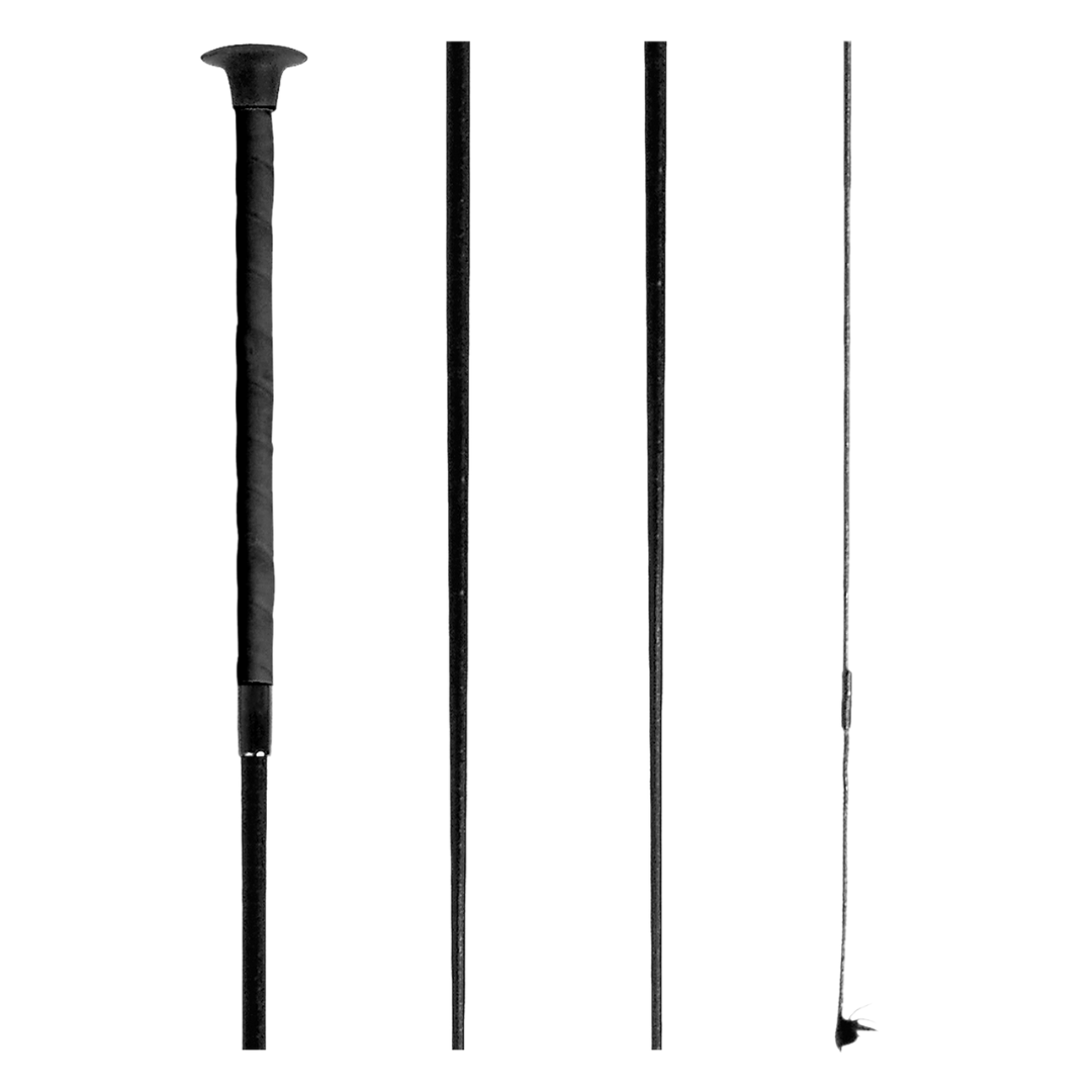 Cravache de dressage et de toucher noire - Waldhausen