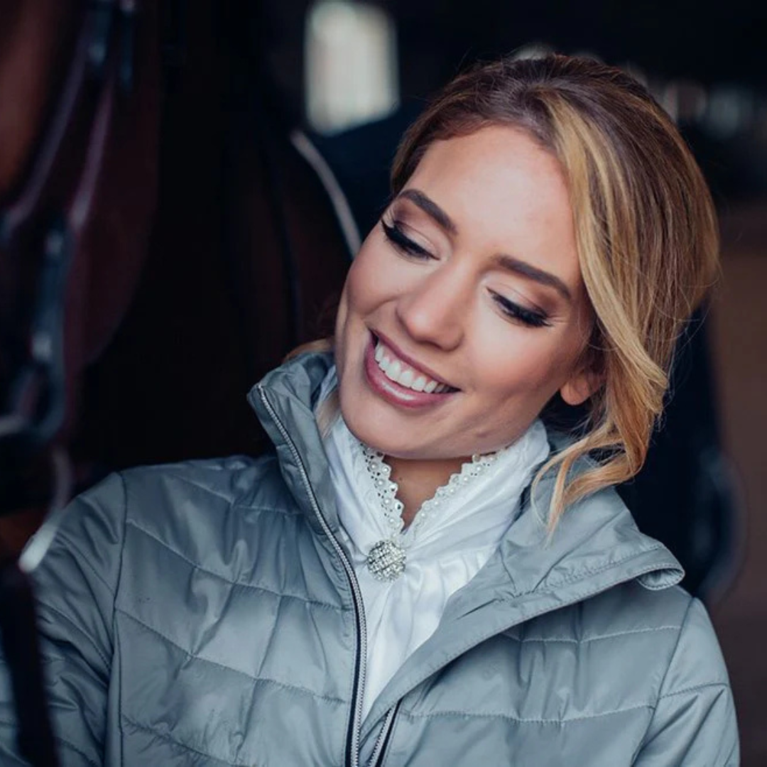 Cravate de concours Queen White - Equestrian Stockholm
