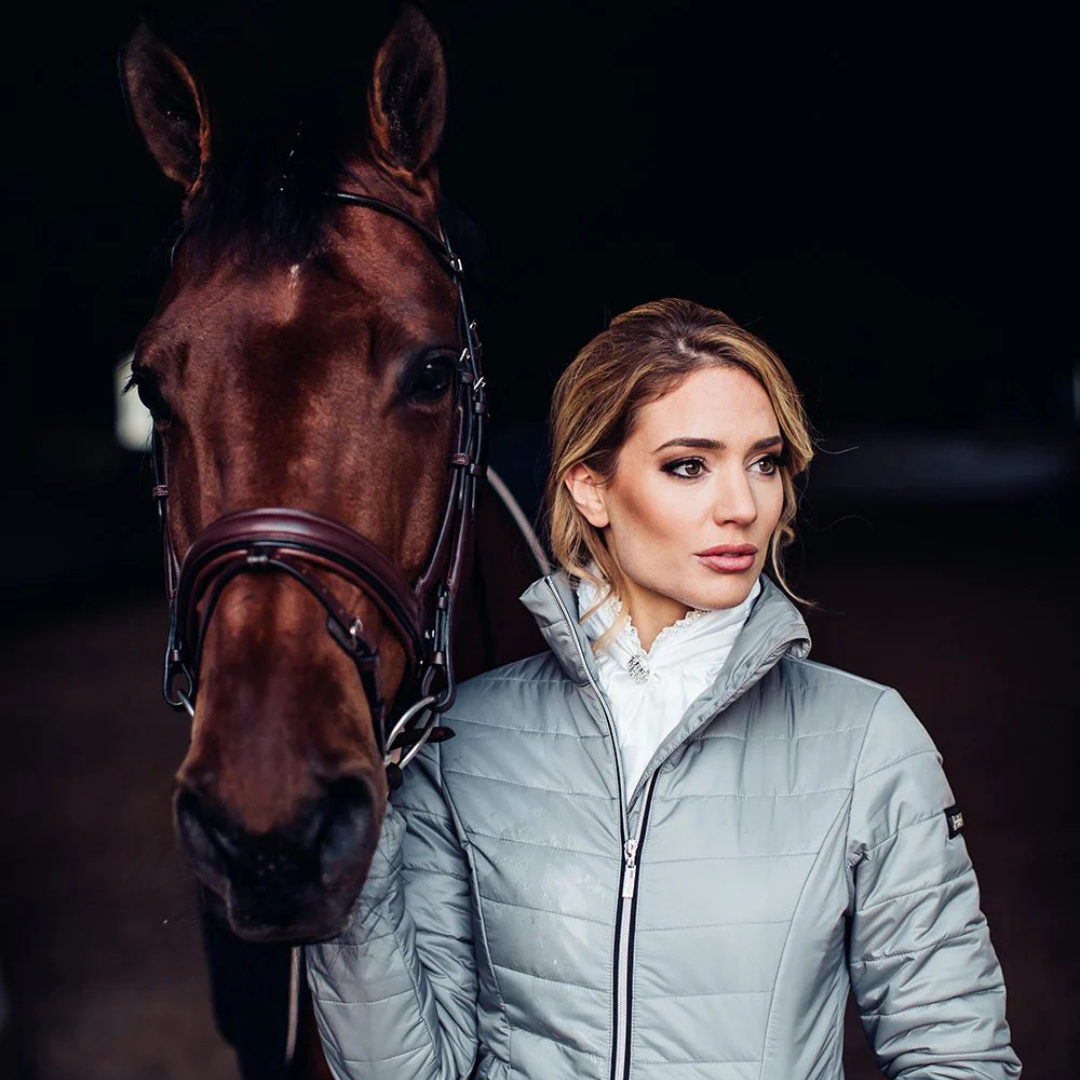 Cravate de concours Queen White - Equestrian Stockholm