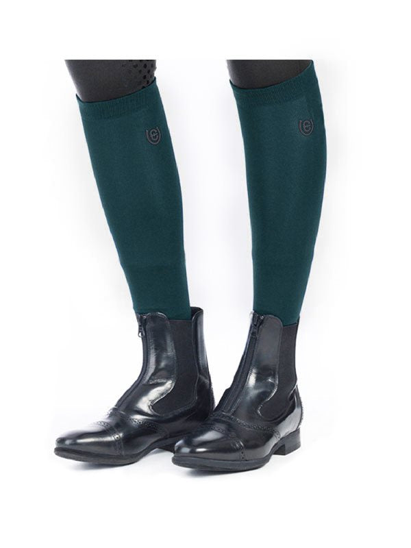 Chaussettes dark emeraude - Equestrian Stockholm