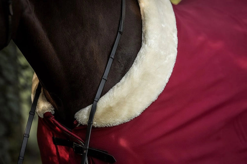 Couverture polaire Bordeaux - Equestrian Stockholm
