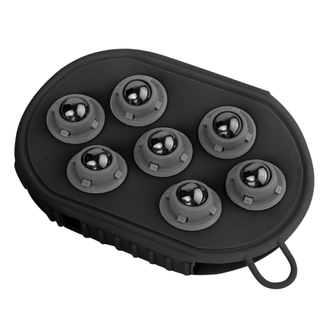 Gant de massage noir - Waldhausen