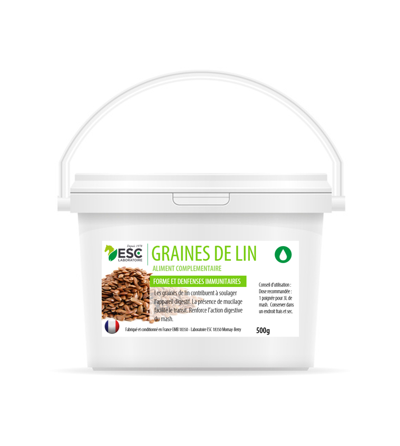 Graines de lin - ESC Laboratoire