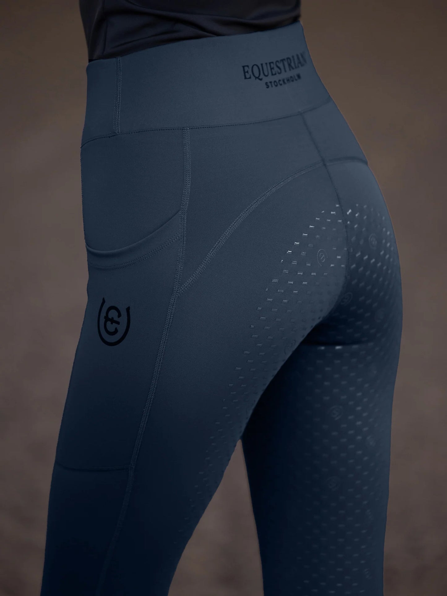 Legging d'équitation Movement Grey - Equestrian Stockholm
