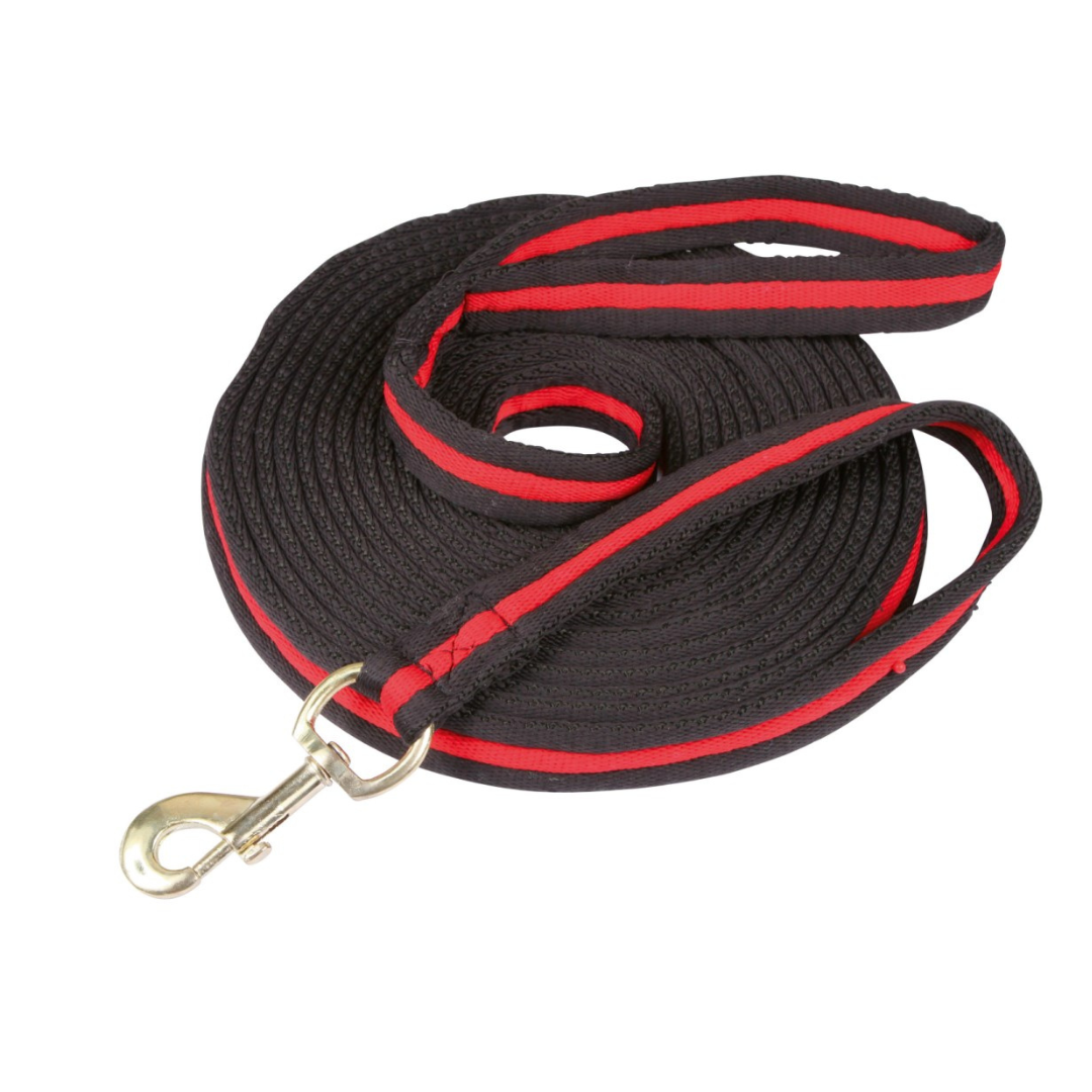 Longe de travail noir et rouge - Kerbl