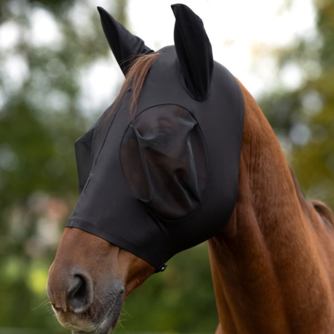Masque Anti-Mouche Finostretch Zipper - Kerbl