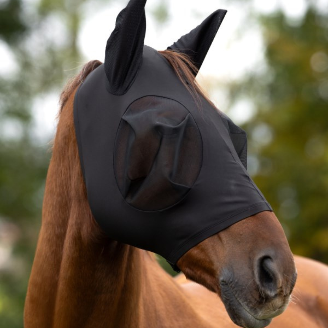 Masque Anti-Mouche Finostretch Zipper - Kerbl