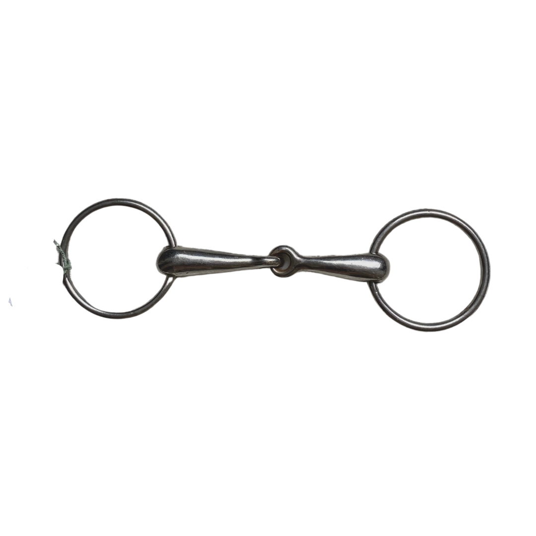Mors simple brisure à anneaux coulissants 125mm - Occasion