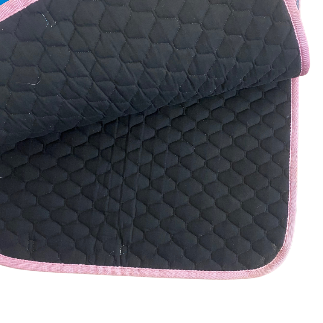 Tapis de selle de dressage bleu - Mustang - Occasion