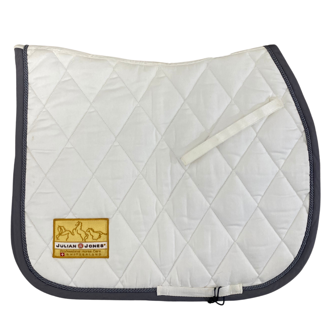 Tapis de selle blanc BR - Occasion