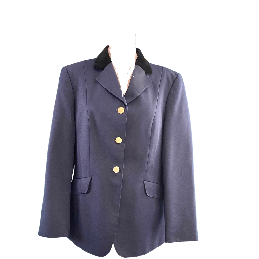 Veste de concours d'équitation marine - E.L.T - Occasion