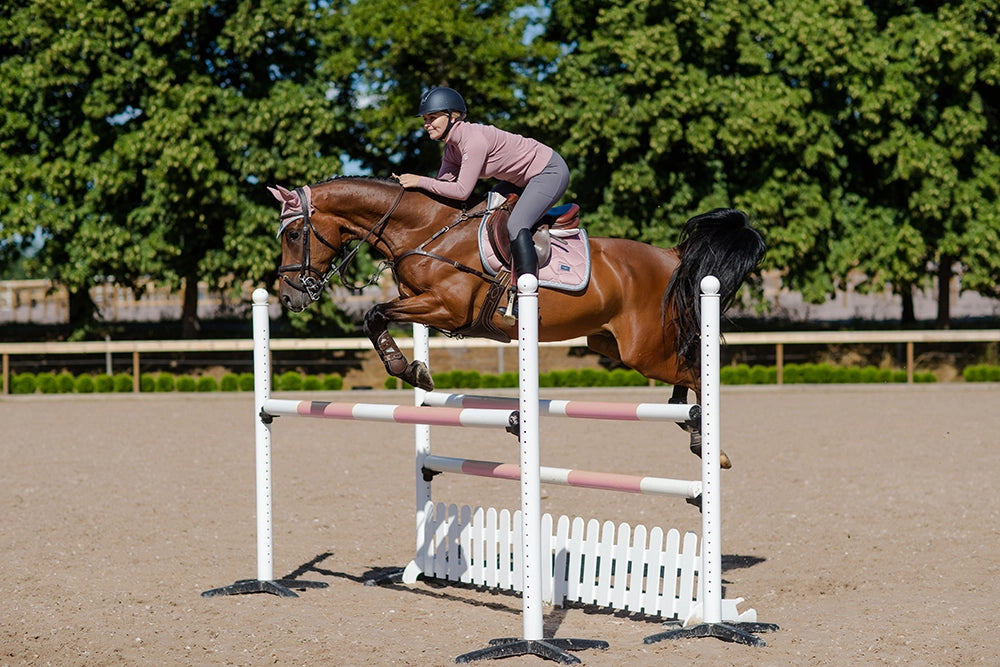 Tapis mixte Pink Cristal - Equestrian Stockholm
