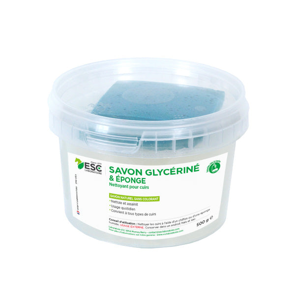 Savon glycériné + éponge - ESC Laboratoire