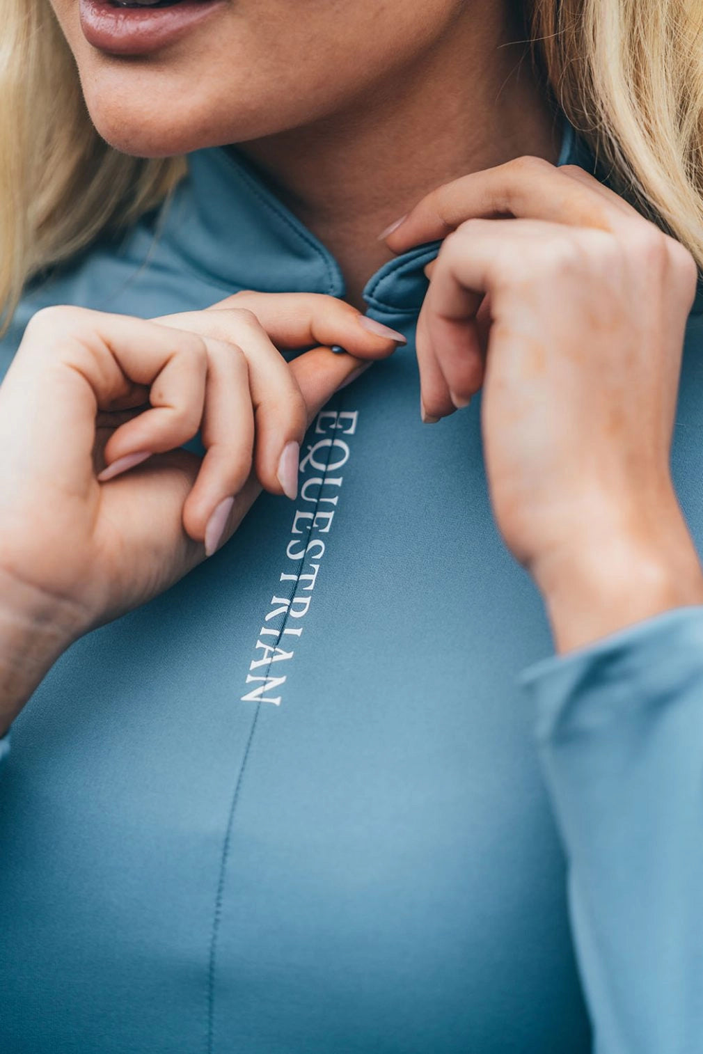 Haut Imperia Top Stone Blue - Equestrian Stockholm
