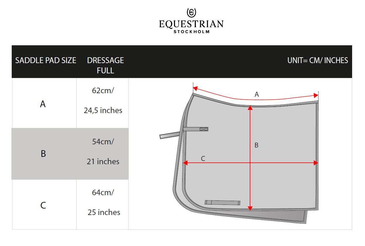 Tapis de dressage Modern Tech Marine - Equestrian Stockholm