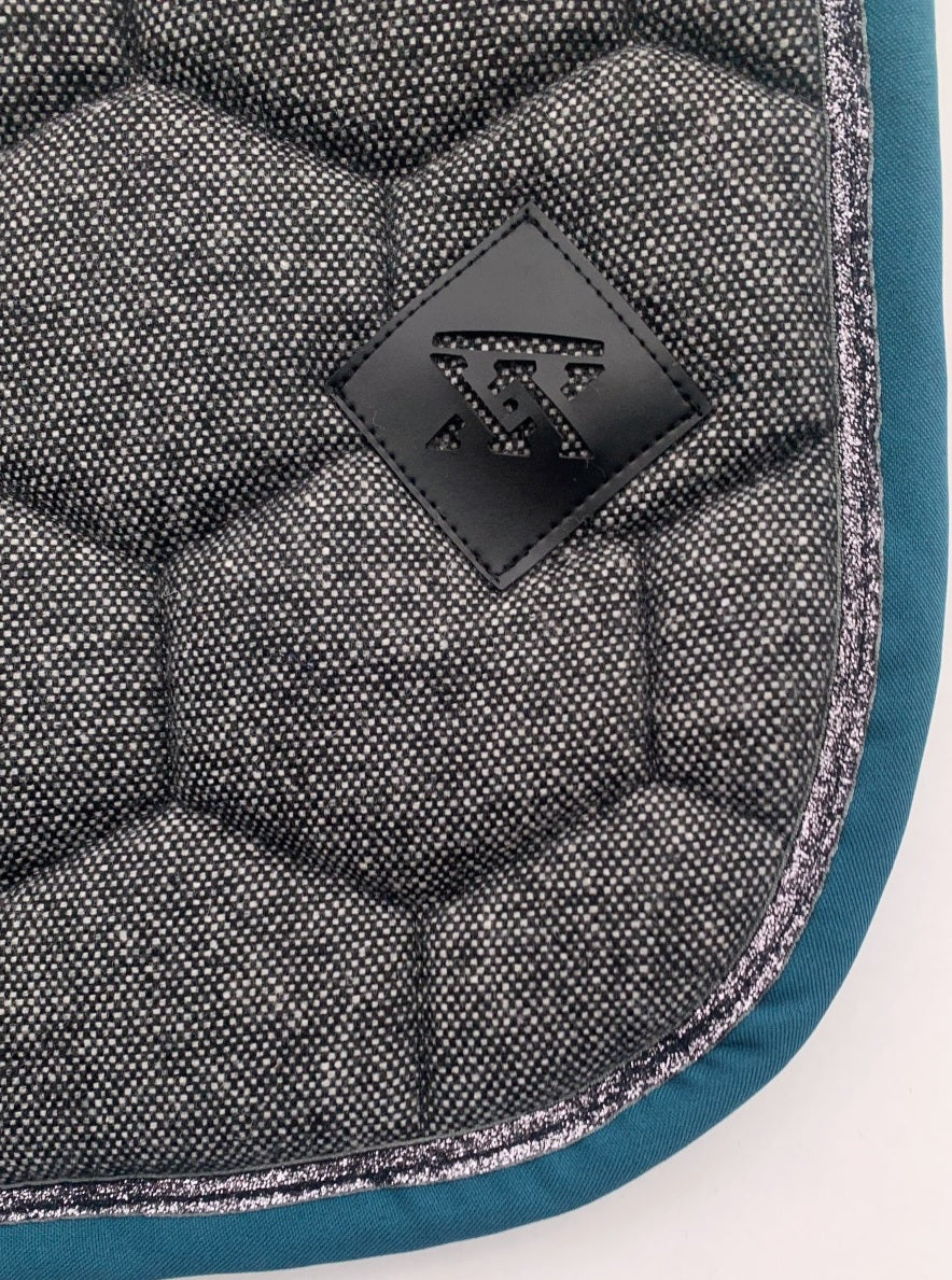 Tapis de selle Tweed Emeraude - Oxxer