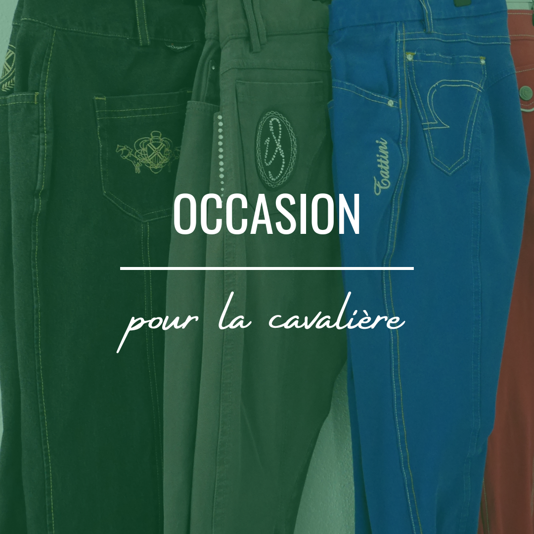 Occasion pour la cavalière