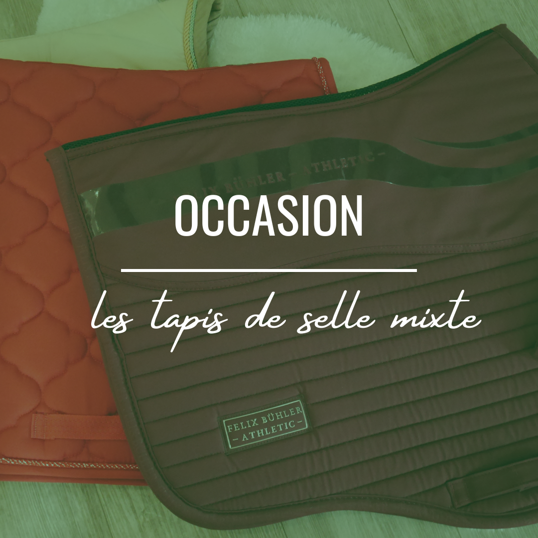 Tapis de selle mixte Occasion