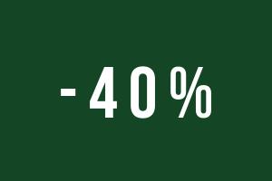 Soldes d'hiver -40%