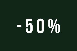 Soldes d'hiver - 50% et plus