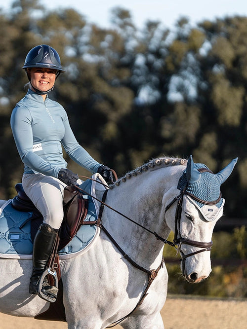 Bonnet Stone Blue - Equestrian Stockholm