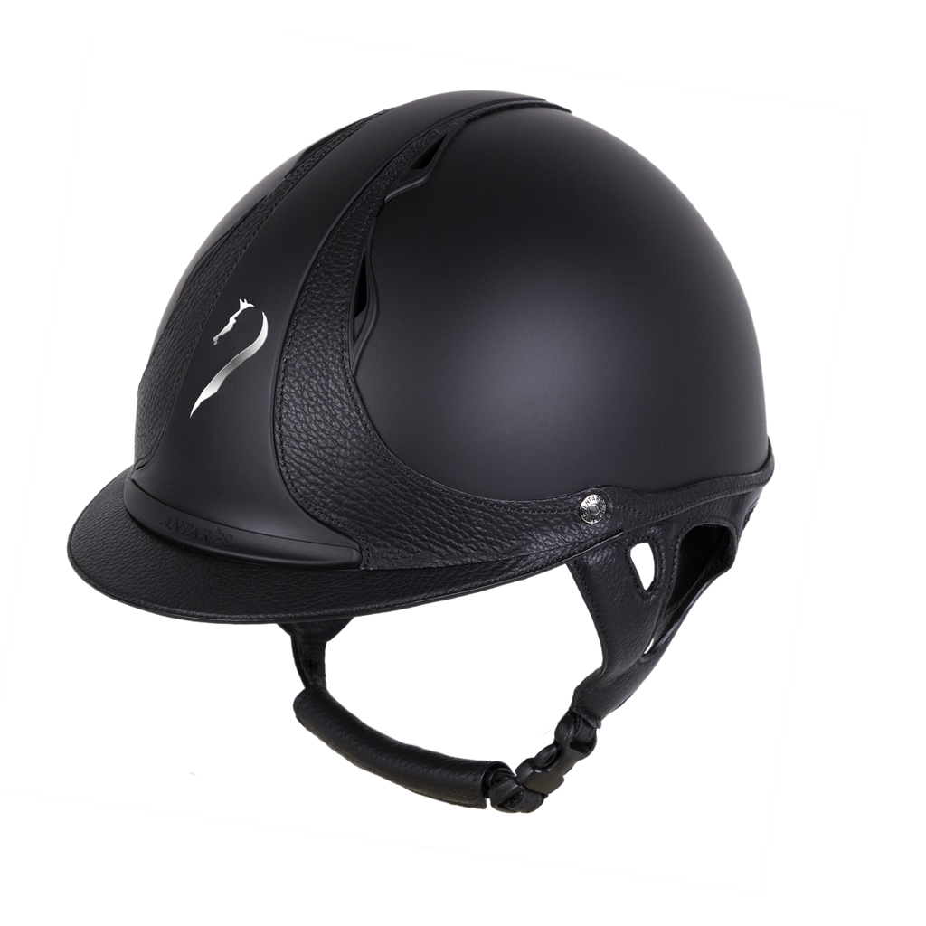 Casque Référence visière standard noir/noir - Antarès