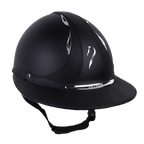 Casque Galaxy visière Eclipse noir/noir - Antarès