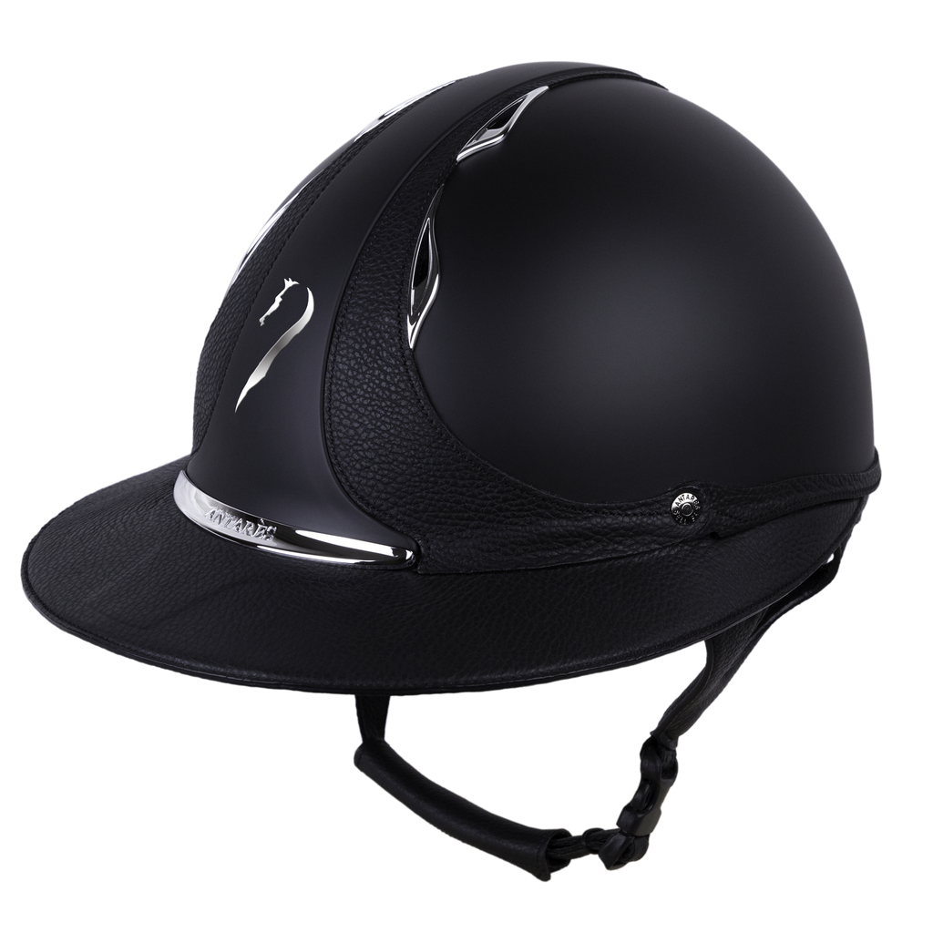 Casque Galaxy visière Eclipse noir/noir - Antarès