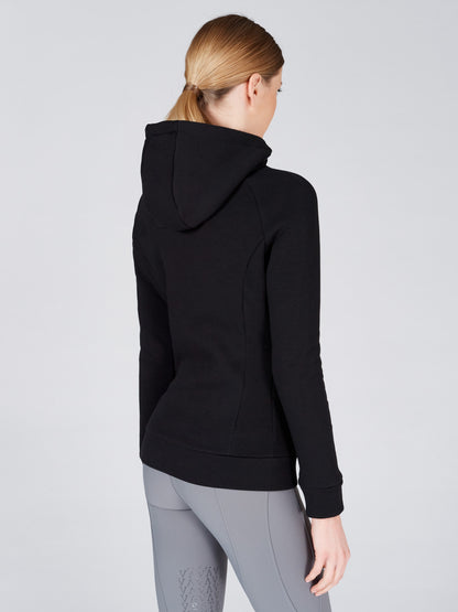 Sweat à zip femme Saint Pierre noire - Vestrum