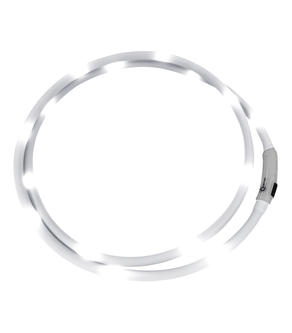 Collier d'encolure cheval LED blanc - Waldhausen
