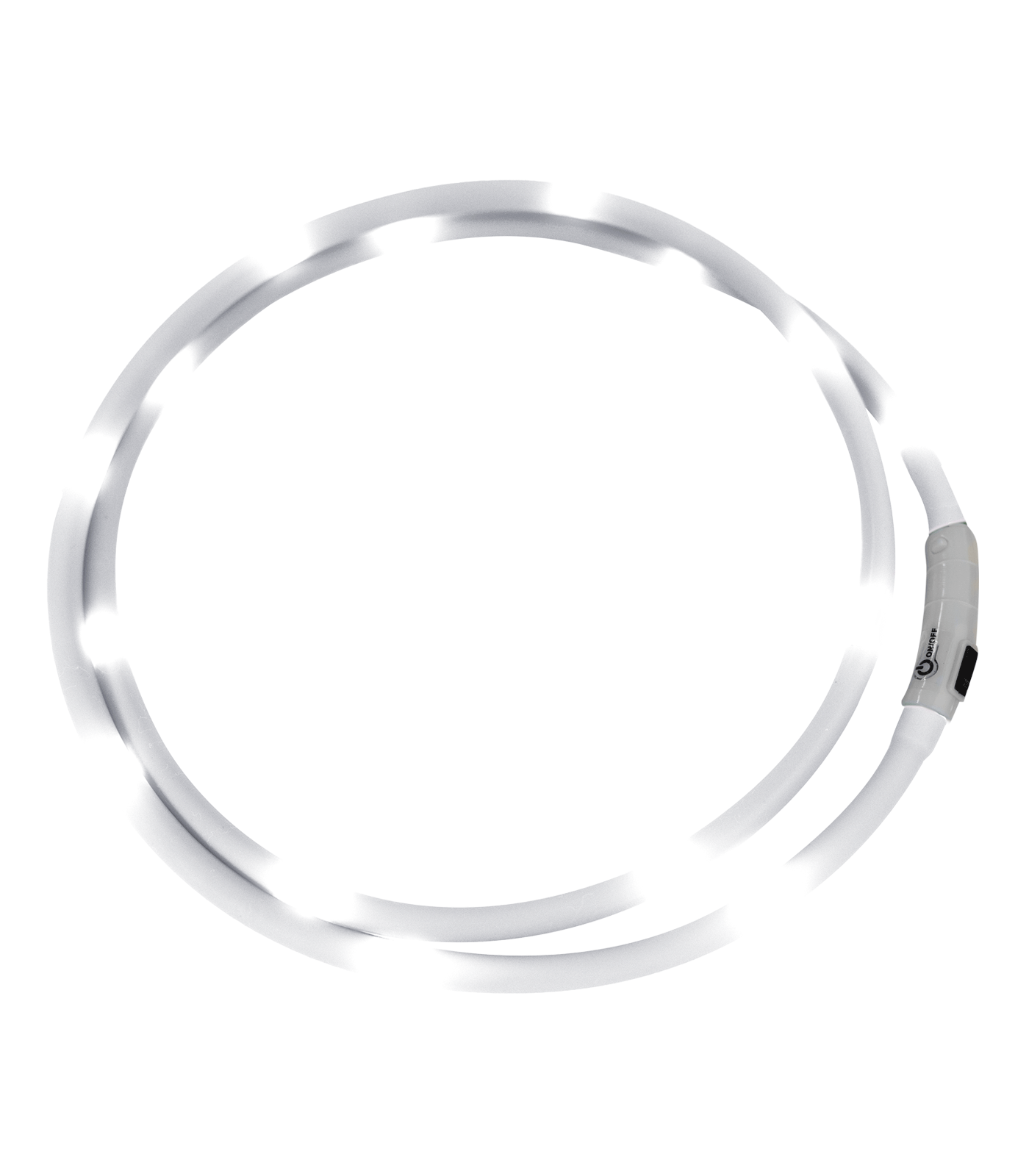 Collier d'encolure cheval LED blanc - Waldhausen