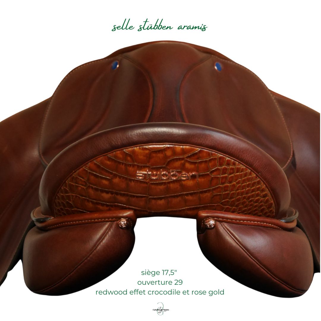 Selle de dressage Aramis II GP Stübben - Occasion