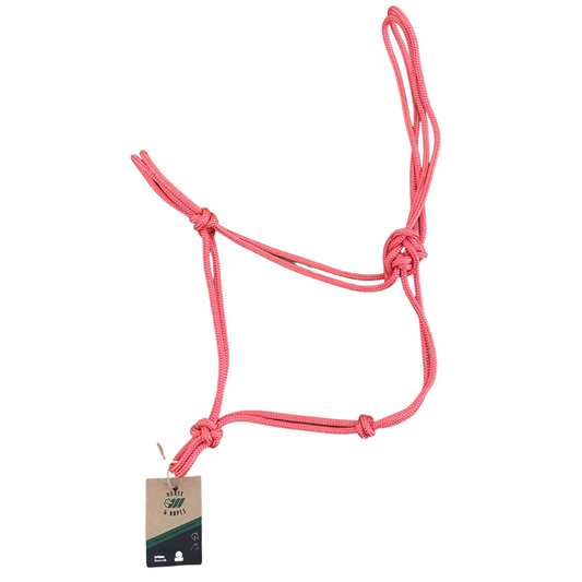 Licol en corde Rose - Horse & Ropes